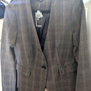 Plaid Blazer
